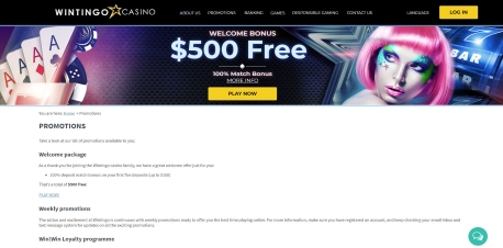 Casino Welcome Bonus - 46680